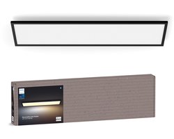 Philips Hue Aurelle paneellamp – warm- tot koelwit licht – zwart – rechthoekig
