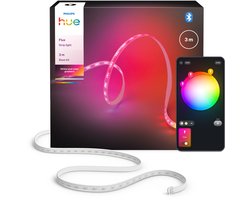 Philips Hue Flux LED strip 3 m, Chromasync™ - technologie. Gekleurd en helder, natuurlijk wit licht - 1200 lumen