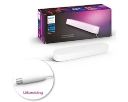Philips Hue Play lightbar - wit en gekleurd licht - wit - 1-pack - uitbreiding