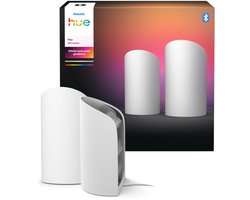 Philips Hue Play wall washer tafellamp 2-pack wit