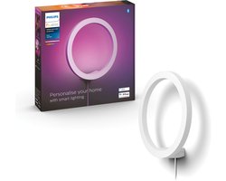 Philips Hue Sana Wandlamp - White and Color Ambiance - Gëintegreerd LED - Wit - 20W- Bluetooth