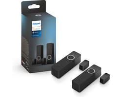 Philips Hue Secure contactsensor - zwart - 2-pack