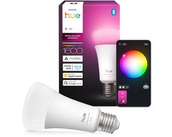 Philips Hue Slimme LED A67 Bulb, Wit en Gekleurd Licht, E27 Fitting