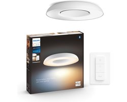 Philips Hue Still plafondlamp - White Ambiance - wit - Bluetooth - incl. 1 dimmer switch