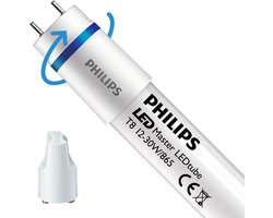 Philips - LED Buis T8 MASTER (EM/Mains) High Output 12W 1575lm - 865 Daglicht | 90cm - Vervangt 30W