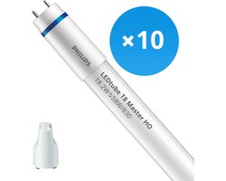 Voordeelpak 10x Philips LED Buis T8 MASTER (EM/Mains) High Output 18.2W 2900lm - 830 Warm Wit | 150cm - Vervangt 58W