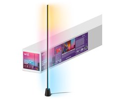 WiZ Gradient Vloerlamp - WiZ Entertainment - RGBIC: Meerdere kleuren tegelijk - Eenvoudige installatie - 140 cm