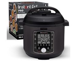 10-in-1 Multikoker - 8 QT Snelkoker, Slowcooker, Rijstkoker, Stoomkoker, Sauté, Sous Vide, Yoghurtemaker, Sterilisator en Warmhouder met 800+ Recepten
