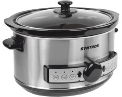 Digitale Slowcooker 3,5 Liter met Timer en Warmhoudfunctie
