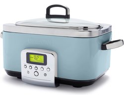 GreenPan Elite Slowcooker Blue Haze 6L - PFAS-vrij