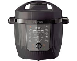 Instant Pot Pro Multicooker – 5,7 Liter – 10-in-1 Elektrische Hogedrukpan – 1200W – Roestvrijstalen Binnenpan met Handvaten – Slowcooker, Rijstkoker, Stomer, Yoghurtmaker, Warmer – Programmeerbaar – Grote LED-display – Vaatwasserbestendige onderdelen