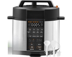 Nexvo® Multicooker - Multicookers - Zwart - ‎38cm x 33cm x 33cm