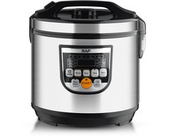 RAF Multicooker / Rice Cooker – 5 L – 900 W – Multi functie