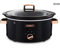 RFWR® Slowcooker met 3 kookinstellingen en warmhoudfunctie - 6,5L
