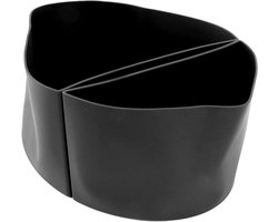Slow Cooker Liners - Crock Pot Inzet - Twee Maaltijden Bereiden - Herbruikbaar Siliconen - 6QT - Zwart