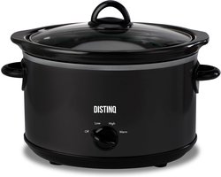 Slowcooker 4 Liter met Keramische Pan en Warmhoudfunctie - Perfect voor Stoofschotels