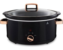 Slowcooker met Timer - Programmeerbare slowcooker - Elektrische slowcooker - Digitale slowcooker - Binnenpan - Eten