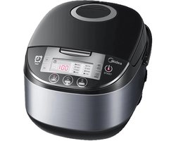 Stemily Multicooker - Rijstkoker 5L - Stoomfunctie & Timer - Antiaanbaklaag - Voor 5-6 Personen - Inclusief Accessoires