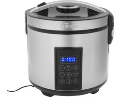 Tristar RK-6138 - Rijstkoker Multicooker - 900W - 2,2 Liter - 7 programma's - Warmhoudfunctie