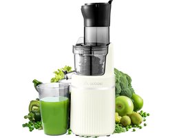 AAOBOSI® Slowjuicer - Mini Slow Juicer- Sappen Maker - Sapcentrifuge - Slow Juicer - Sap Centrifuge - Sapcentrifuge Groenten En Fruit - Sapcentrifuge - Slowjuicer Recepten Boek