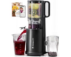 Aobosi ZM1907B - Slowjuicer - Cold Press - 220W - Compact & BPA-vrij - Zwart