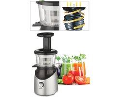 Beper 90.421 - Slow Juicer - Koude Pers Juicer - Sapcentrifuge - Slow Juice Machine