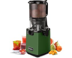 Citruspers Slow Juicer voor Groenten en Fruit - 1,8L Sapcentrifuge met Omkeerfunctie en Eenvoudige Reiniging
