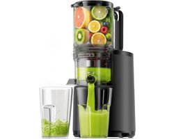 Cold Press Juicer 14cm 250W - Slow Chewing Technologie Hoge Sapopbrengst Makkelijk Schoonmaken