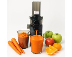 Compacte sapcentrifuge voor groenten en fruit - elektrisch, BPA-vrij, met speciaal filter voor ijs