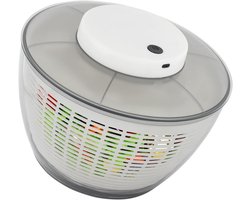 Elektrische Slacentrifuge 4,75L USB Oplaadbaar - Grote Sladroger voor Groenten en Fruit