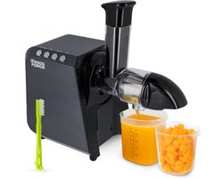 Goodforce Krachtige Slowjuicer - Juicer - Groente en Fruitpers - Met Pulp en sap reservoir - Juice Maker - Maximale voedingswaarde