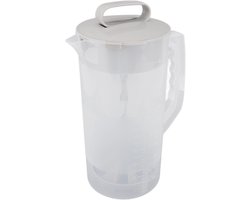 Handmatige Sapcentrifuge - Blender Kannetje - Fruit Sap Maken - Grote Capaciteit - 2000ml - Transparant