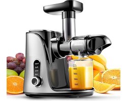 Happyment Slowjuicer PRO - Sapcentrifuge Met Led Display - Grijs - 500ml - Anti Slip