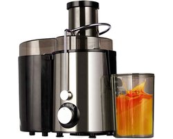 KitchenMasters Sapcentrifuge voor Groenten & Fruit - Juicer met Pulpcontainer - Grote Vulopening - 3 snelheden - 800 Watt