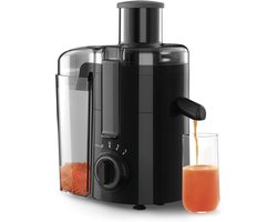 Quvo® Sapcentrifuges groenten en fruit - Sapcentrifuges - Slowjuicer - Zwart - ‎10cmx 20cm x 10cm