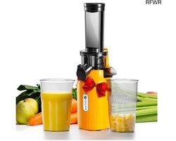 RFWR® Compacte Slow Juicer met Lage Snelheid voor Gezond Sap - Koude Pers Technologie