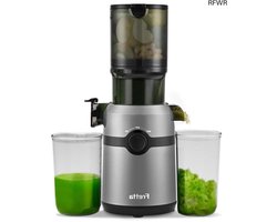 RFWR® Koude pers sapcentrifuge voor hele vruchten en groenten met hoge opbrengst en eenvoudig reinigen