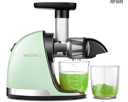 RFWR® Koude Pers Slow Juicer Machine - Elektrische Juicer voor Groenten en Fruit - Hoge Sapextractie zonder Pulp - Voor Gezonde Sapcreaties
