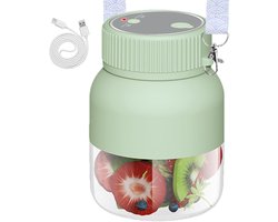 Sapcentrifuge - Sapmixer Fruitpers - Gezonde Dranken Maken - Draadloos Oplaadbaar - 800 ml Capaciteit - Groen
