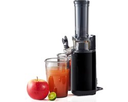 SCH® Sapcentrifuges groenten en fruit - Sapcentrifuges - Slowjuicer - Zwart - ‎9cm x 9cm x 30cm