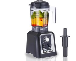 Slow Juicer - Juicer - Fruit- en groentesapcentrifuge - Sapcentrifuge - Heavy Duty - Commerciële kwaliteit - Timerblender - Mixer - Juicer - Fruitkeukenmachine - IJssmoothies - BPA-VRIJE 2L pot met laag profiel - 39000RPM - 240V - 600ml