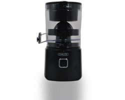 Slow Juicer - Zonder Metalen Mes [Anti-Oxidatie & Hoge Sapopbrengst] - Automatische Diktemeting - Druppelvrij - Zwart