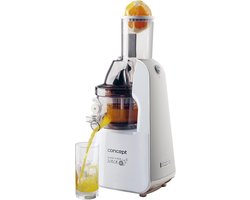 Slowjuicer met XXL Vulopening (7,5 cm) - Ideaal voor Bessen - Krachtig & BPA-vrij