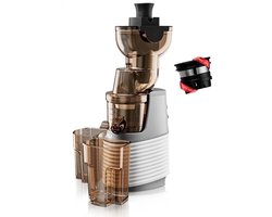 Slowjuicer - Slow Juicer - Persmachine - Fruitpers - Sinaasappelpers - Appelsienpers - Drukmachine - Persmachine Vruchtensap - Pers Machine - Press Machine - IJsmachine - Keuken Apparaat - Met zeef - 1000ml - 60RPM - 250W