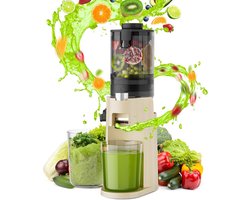 Slowjuicer voor Hele Vruchten en Groenten - Koudgeperst Sap