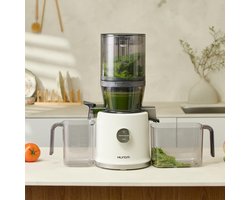 SnelShoppen - Hurom H80-ST Slowjuicer | Elektrische Koudpers Juicer voor Groenten & Fruit | 2,2L Capaciteit | Automatische Sapextractie | BPA-vrij | 2