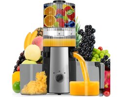 ZRSS® Slowjuicer Groot - Groenten en Fruit Pers - Juicer - Sapcentrifuge - Met 2 Glazen