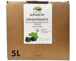 Zwarte bessensap 5L - 100% natuurlijk, veganistisch, zonder toegevoegde suikers