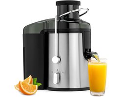 Zyrex® Sapcentrifuges groenten en fruit - Sapcentrifuges - Slowjuicer - Zwart - ‎‎10 x 10 x 10 cm; 2.18 kg