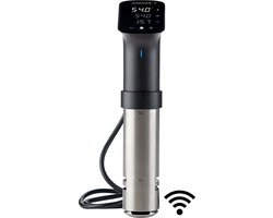 Anova Precision Cooker Pro Sous Vide Precisiekoker (1800W) – Nauwkeurige Temp. Controle tot 0,5ºC, LCD Touch met Wi-Fi en de app, 12L Capaciteit, Verwarmt tot 92ºC